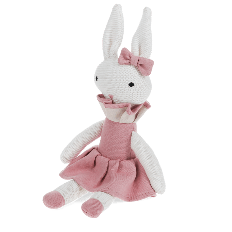 Rex London Knitted Soft Toy - Bunny