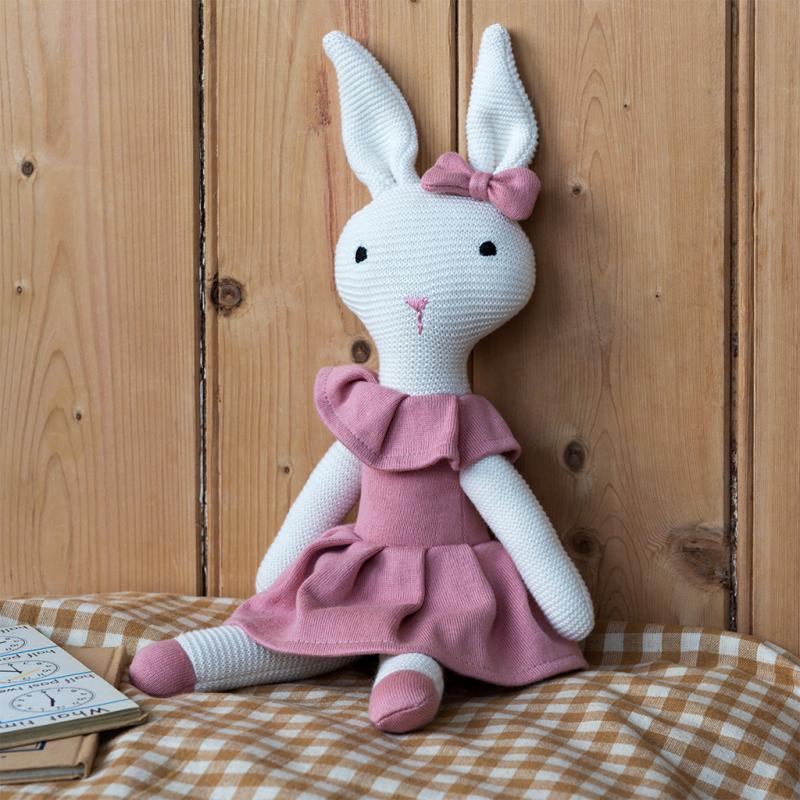 rex london Knitted soft toy - Bunny