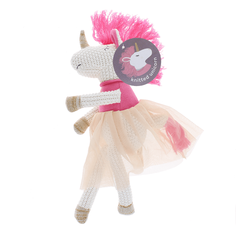 Rex London Knitted Soft Toy - Unicorn