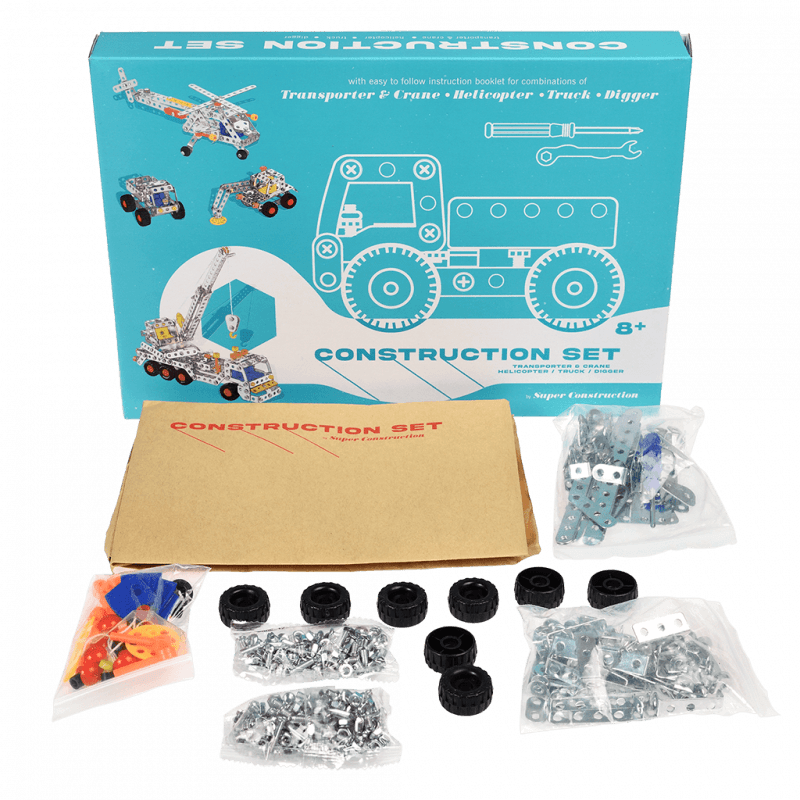 Rex London Large Construction Set - 4 In 1