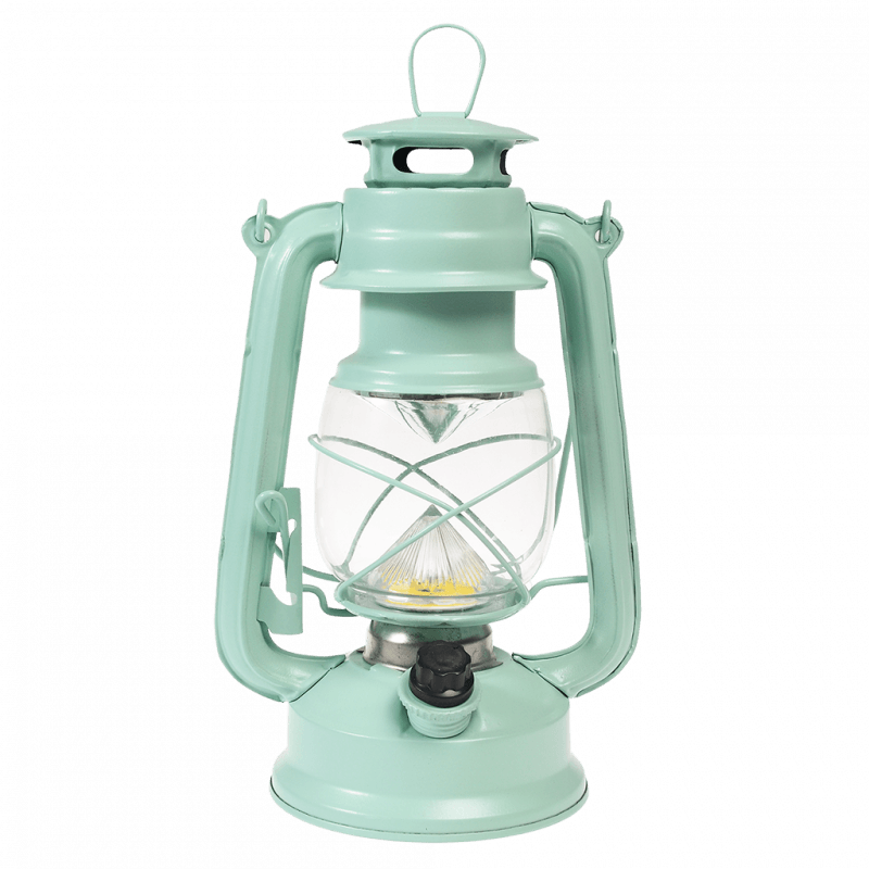 Rex London LED Hurricane Lantern - Aqua