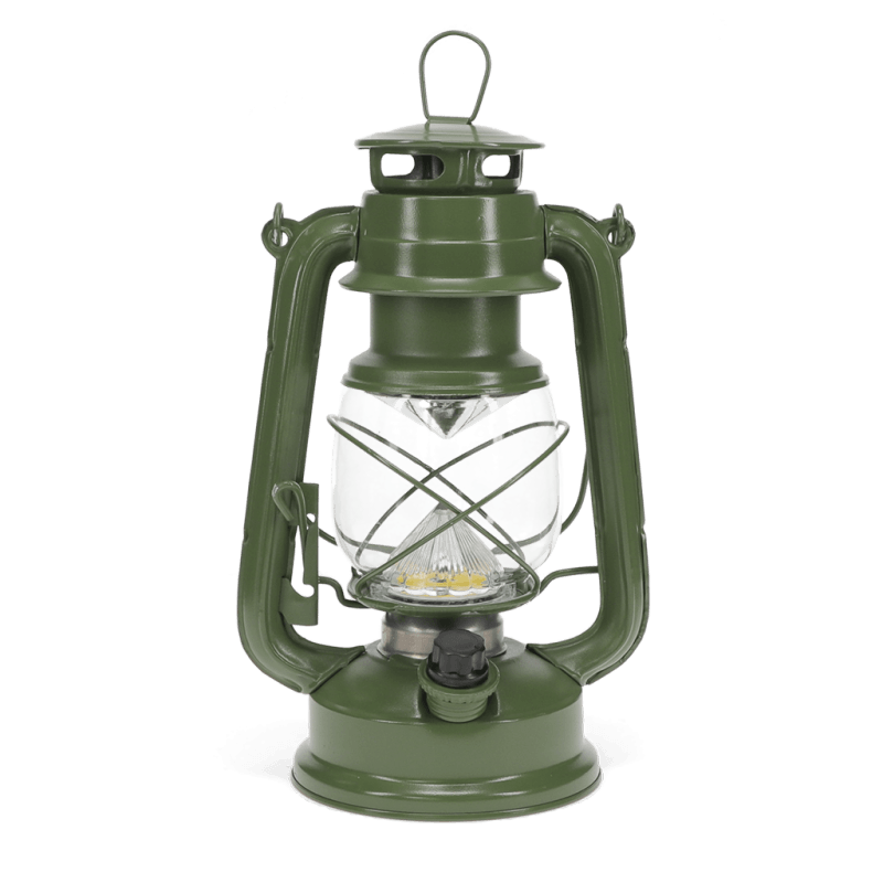 Rex London LED Hurricane Lantern - Green