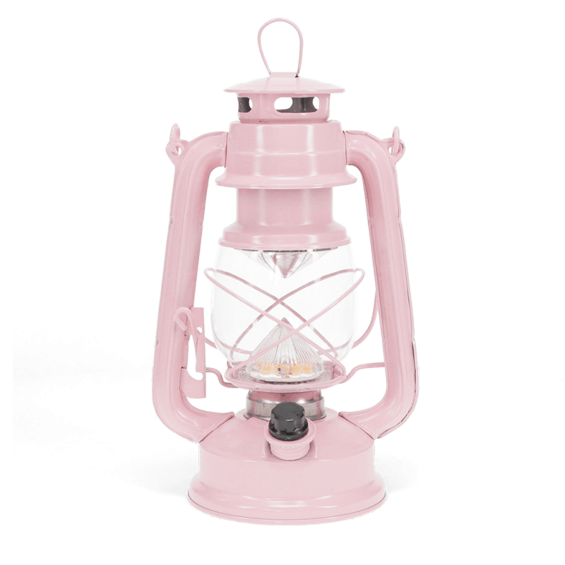 Rex London LED Hurricane Lantern - Pink