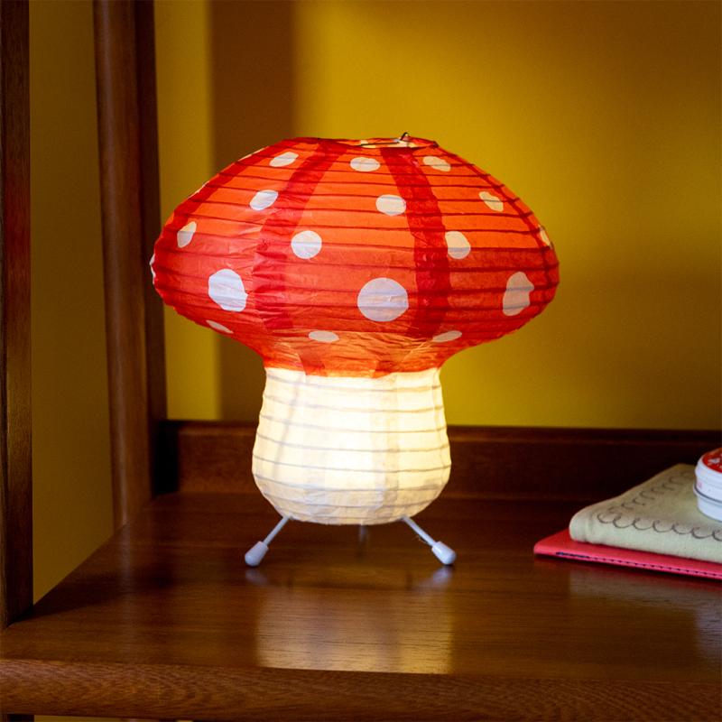 rex london LED mushroom table lamp