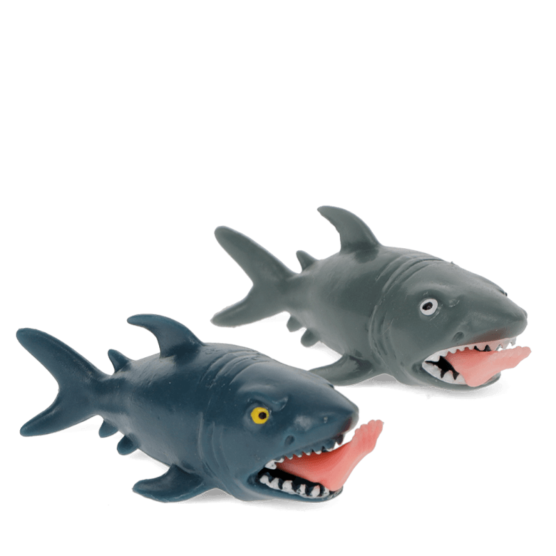 Rex London Leg-biting Shark Squeezy Toy - Assorted