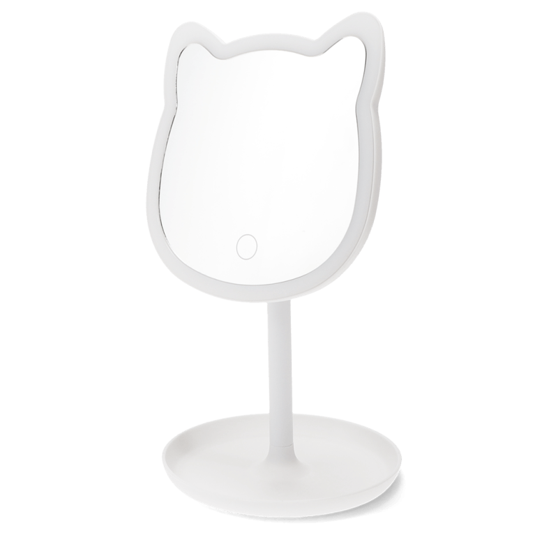 Rex London Light Up Vanity Mirror - Cat