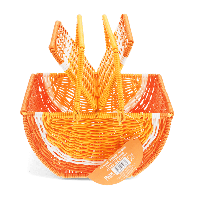 Rex London Little Fruit Picnic Basket - Orange