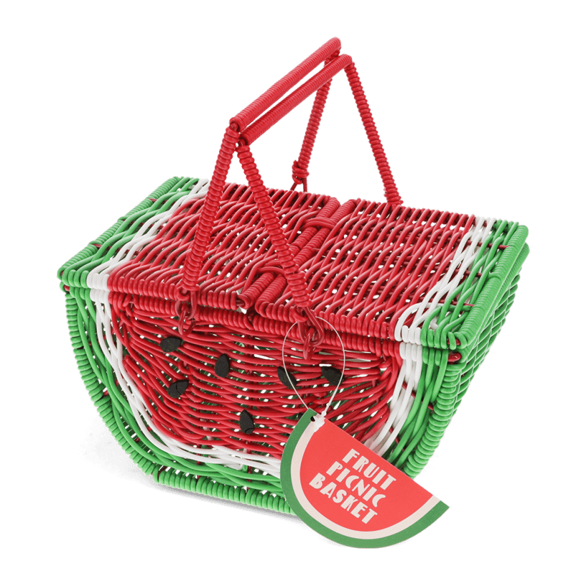 Rex London Little Fruit Picnic Basket - Watermelon