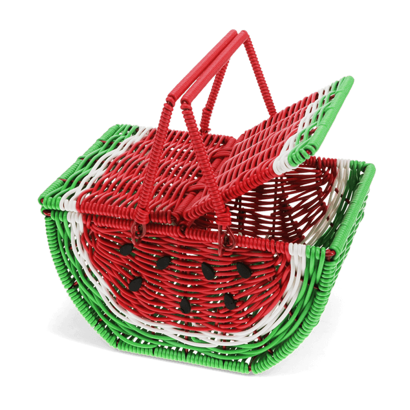 Rex London Little Fruit Picnic Basket - Watermelon
