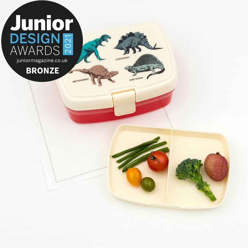 rex london Lunch box with tray - Prehistoric Land