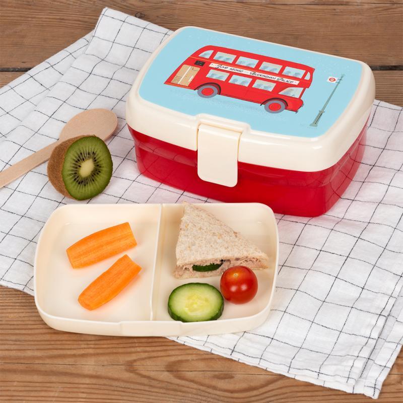 rex london Lunch box with tray - TfL Routemaster Bus
