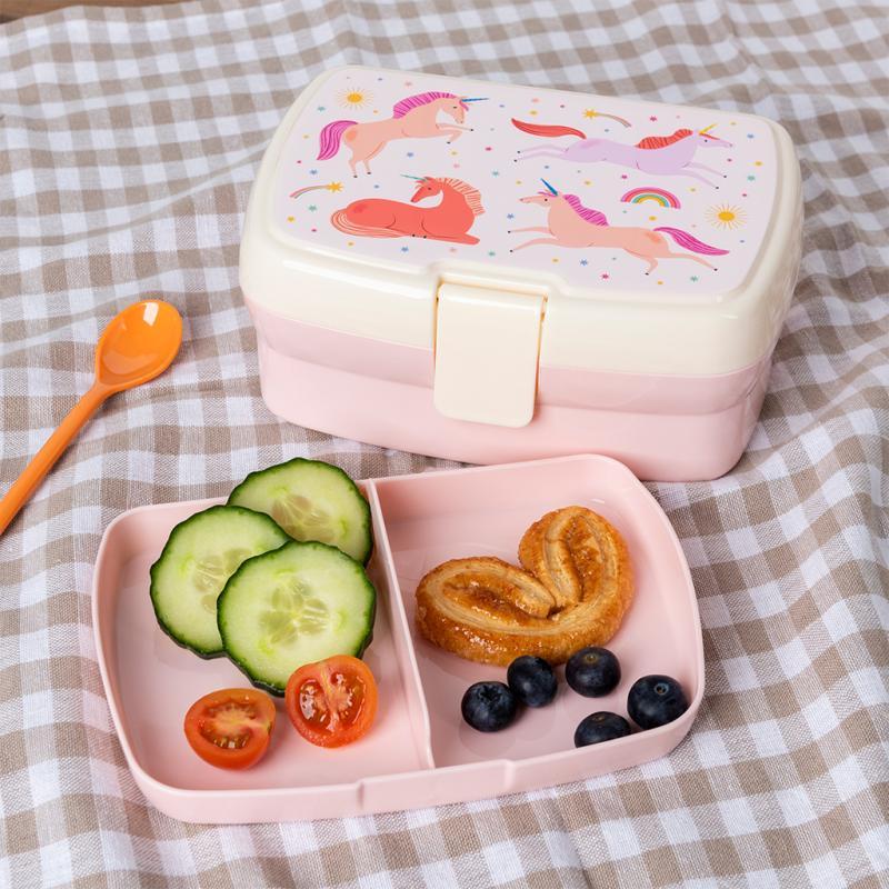 rex london Lunch box with tray - Unicorn