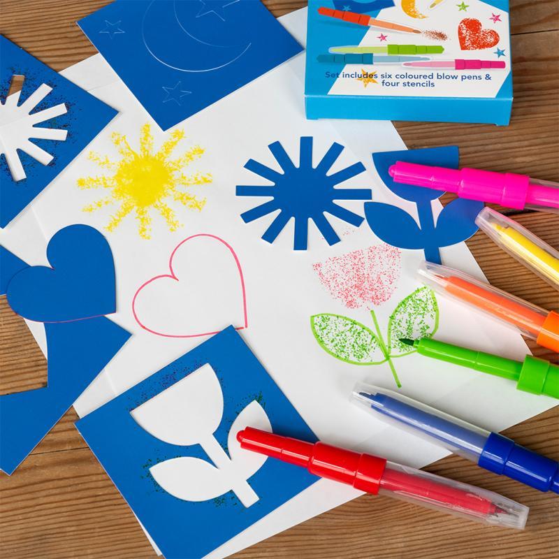 rex london Magic rainbow coloured blow pens