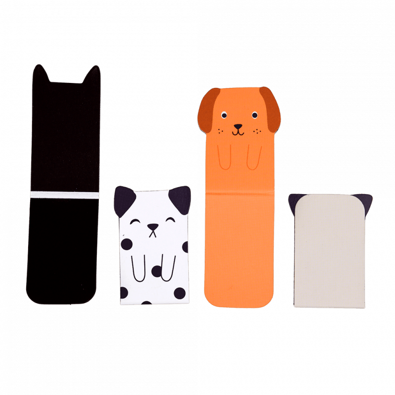 Rex London Magnetic Bookmarks (set Of 4) - Dogs