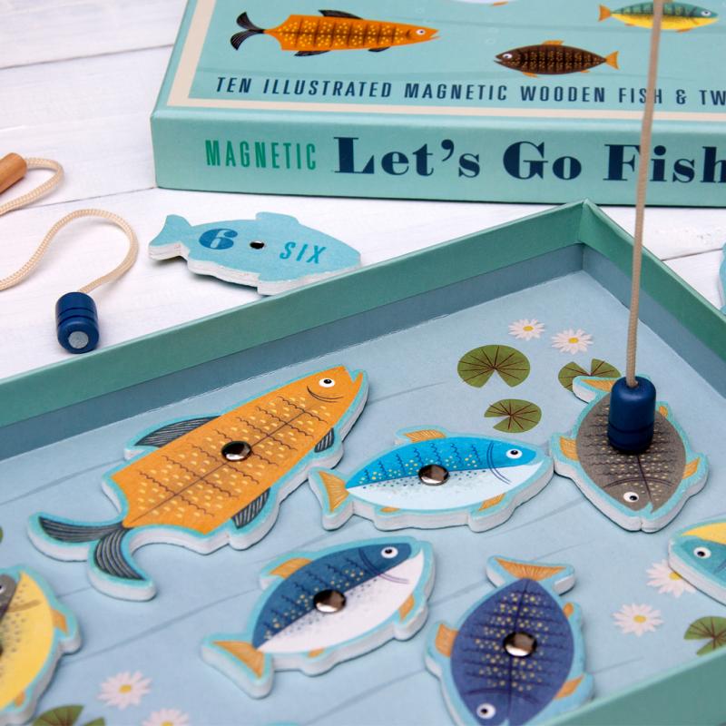 rex london Magnetic fishing game - Let's go fishing