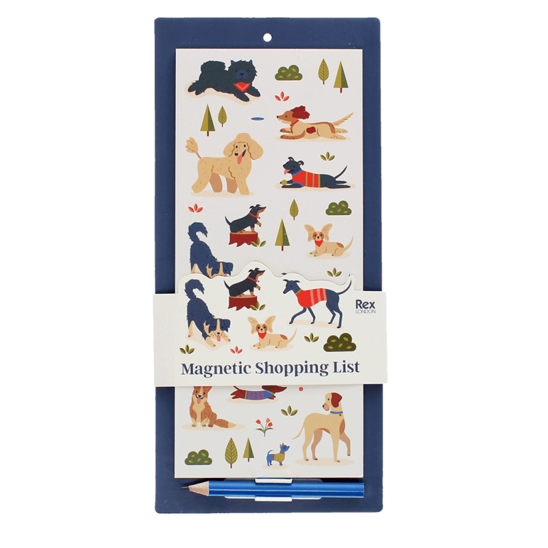 rex london Magnetic shopping list - Dog Park