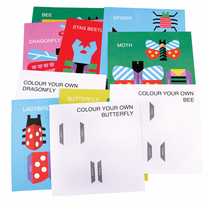 Rex London Make Your Own Cardboard Bugs