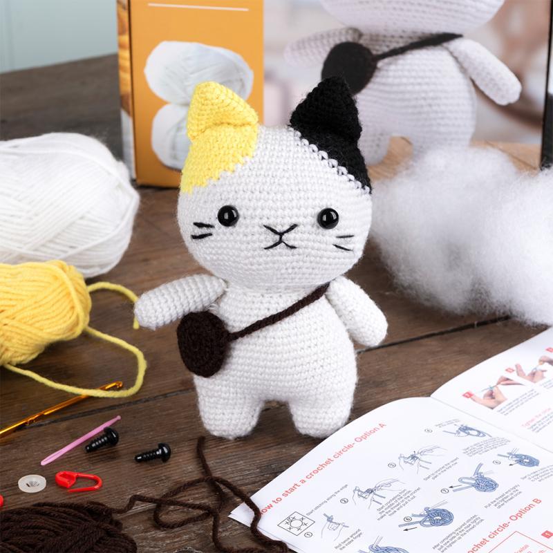 rex london Make your own crochet animal kit - Cat