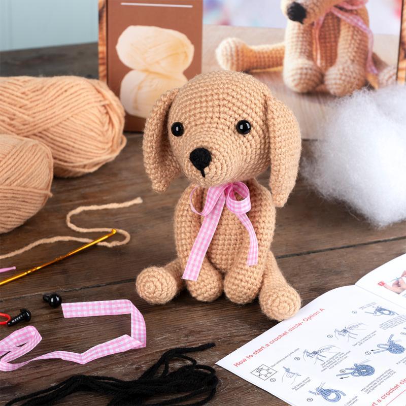 rex london Make your own crochet animal kit - Puppy