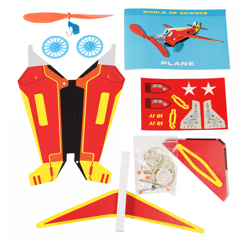 Rex London Make Your Own Rubber Band-powered Plane