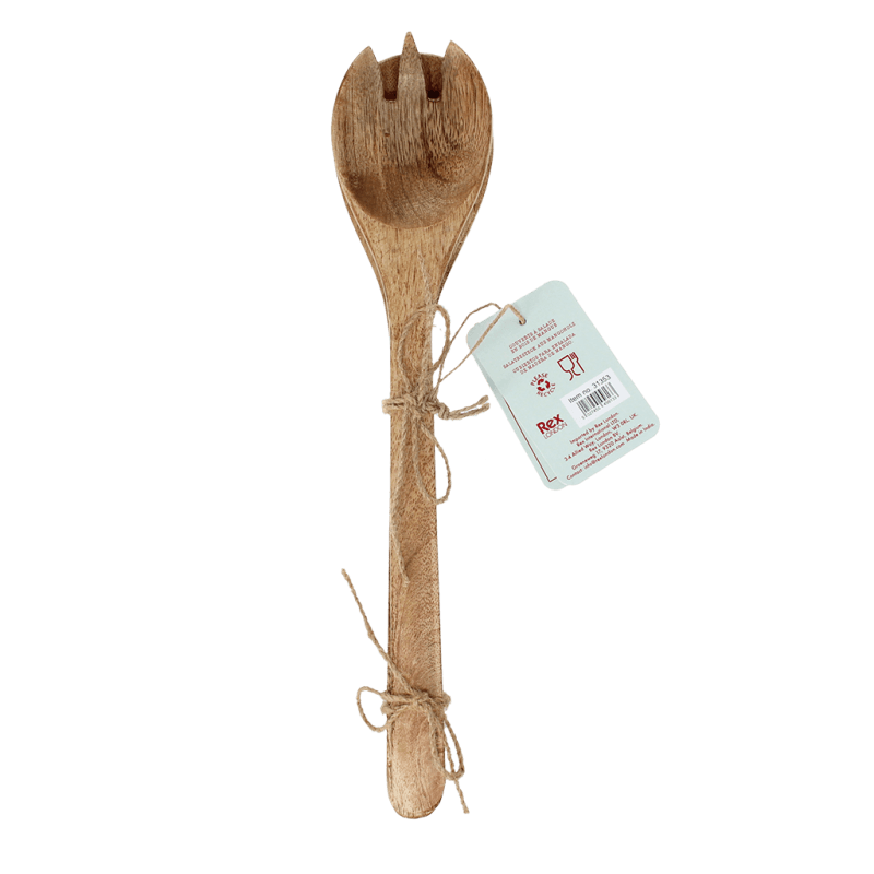 Rex London Mango Wood Salad Server Set
