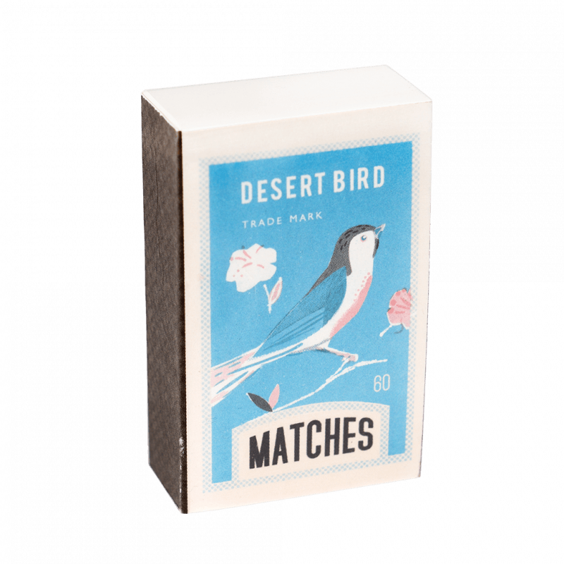 Rex London Matchbox Size Notepad - Desert Bird