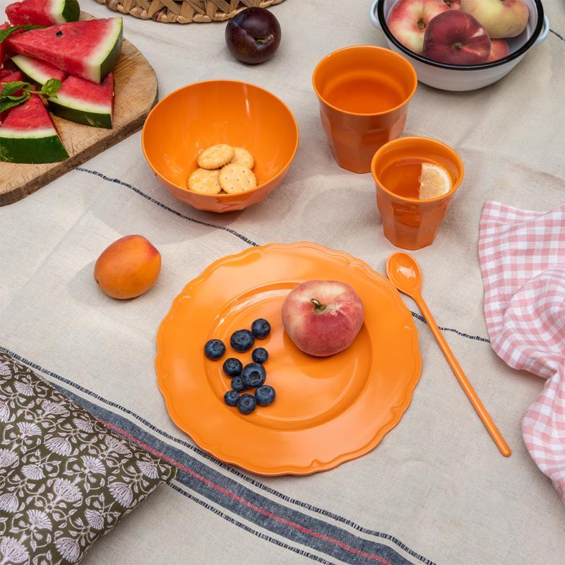 Rex London Melamine Bowl - Orange