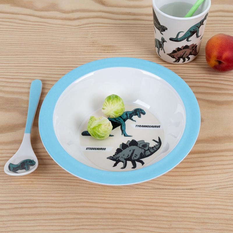 rex london Melamine bowl - Prehistoric Land