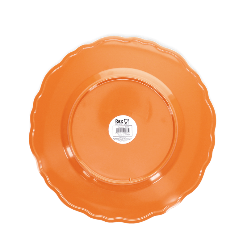 Rex London Melamine Plate (20cm) - Orange
