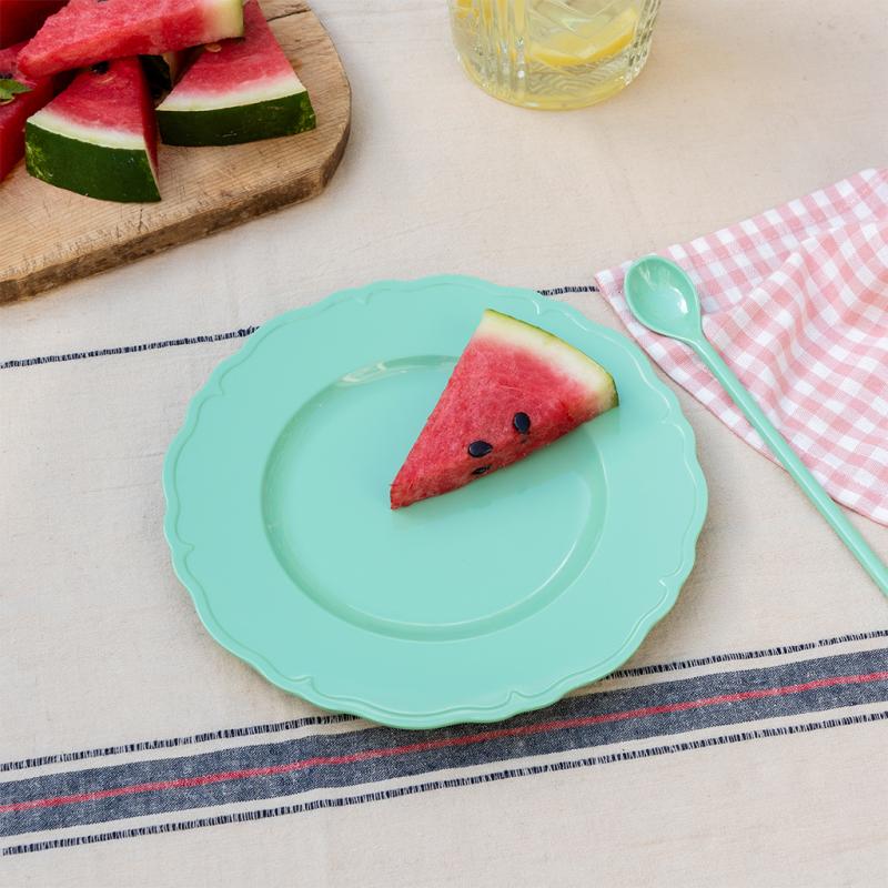 rex london Melamine plate (20cm) - Pistachio green