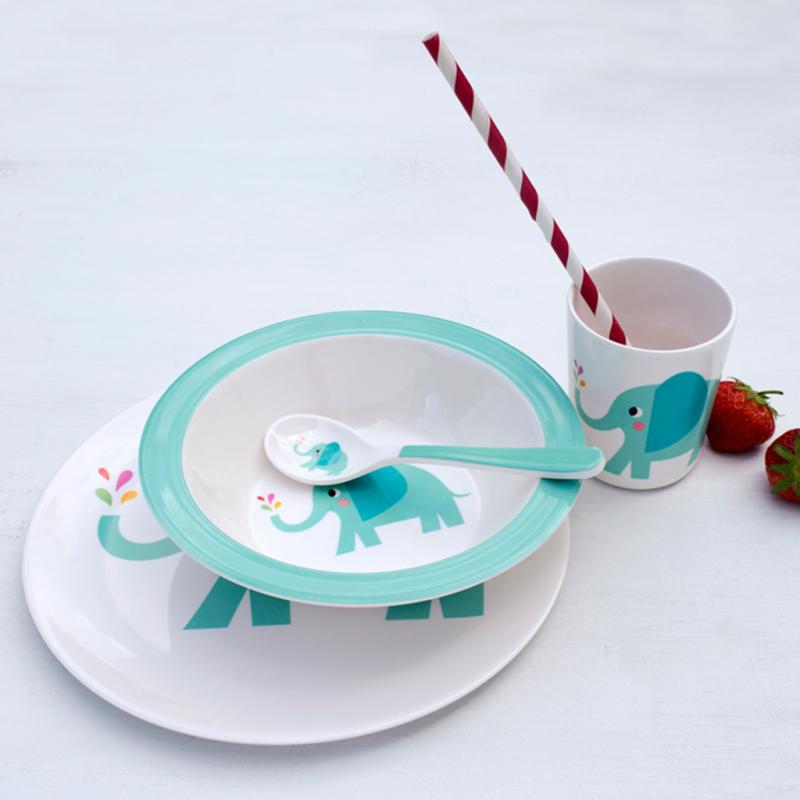 Rex London Melamine Plate - Elvis The Elephant