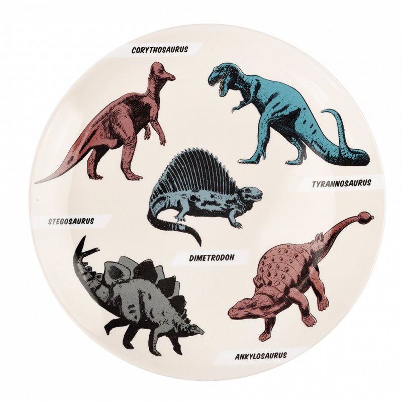 Rex London Melamine Plate - Prehistoric Land