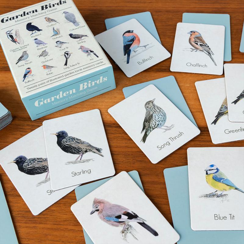 rex london Memory game (40 pieces) - Garden Birds