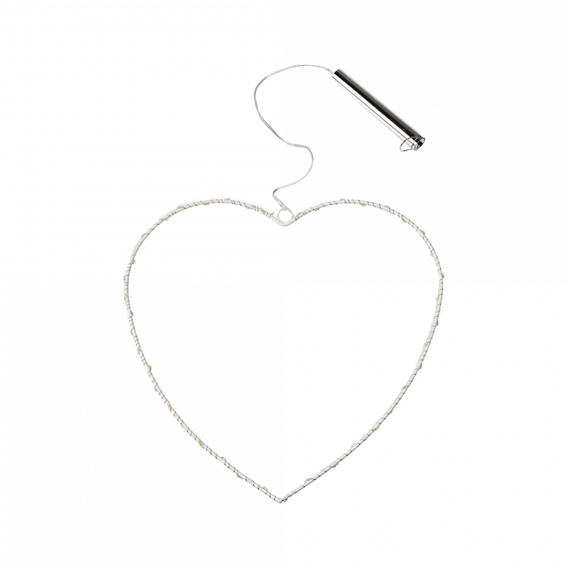 Rex London Metal Heart LED Light - 14cm