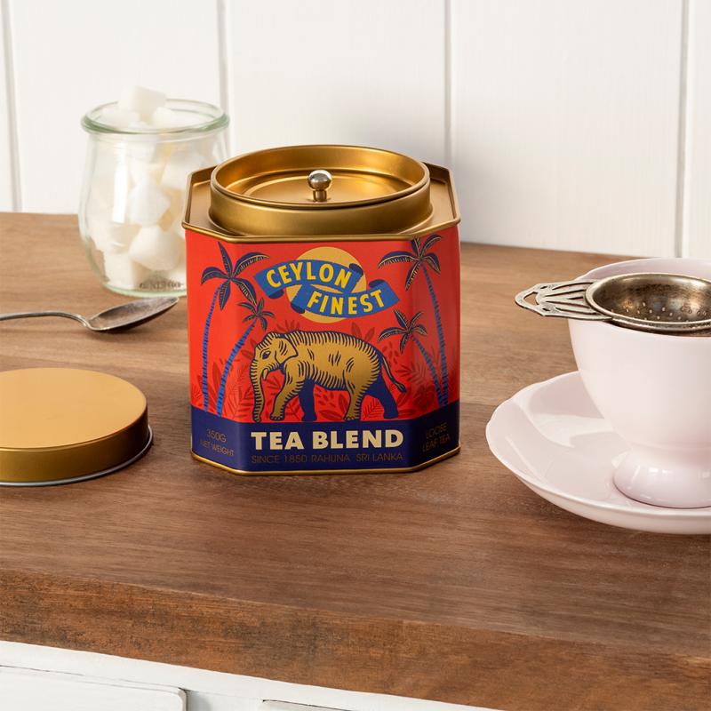 rex london Metal tea caddy - Ceylon Finest