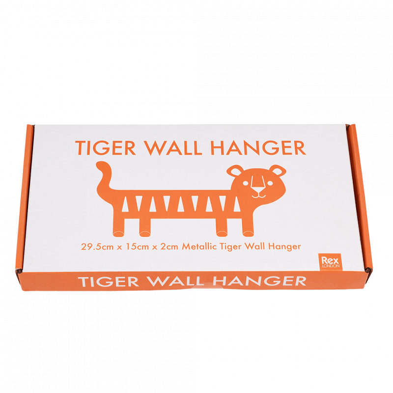Rex London Metal Wall Hanger - Tiger