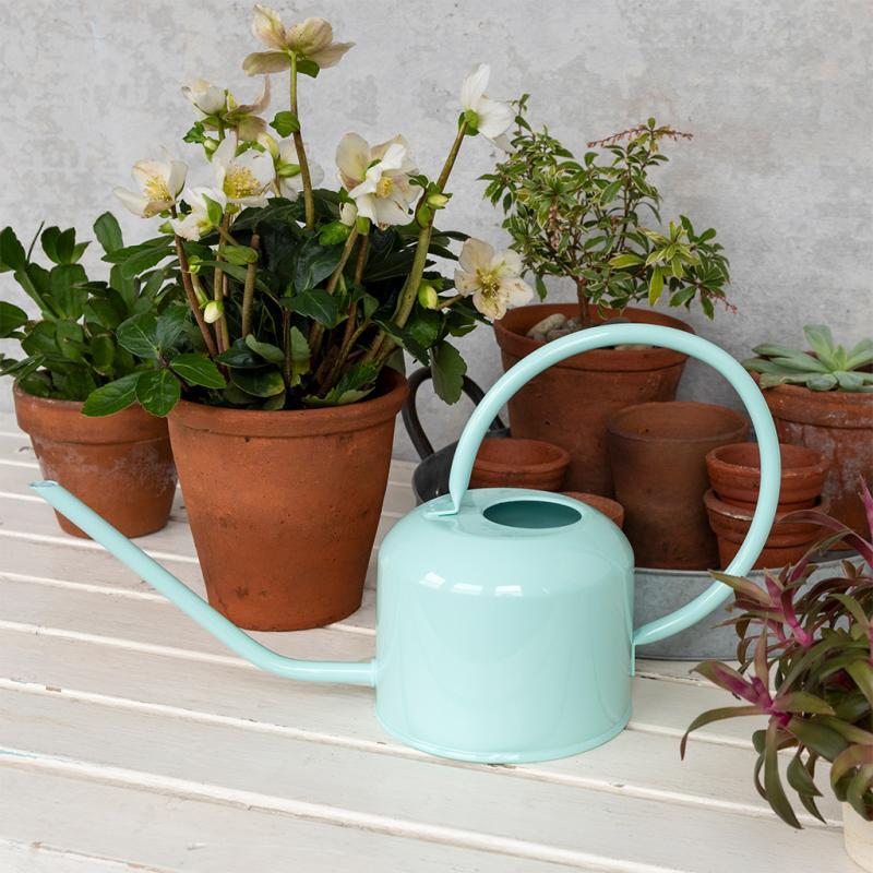 rex london Metal watering can (1 L) - Sky blue
