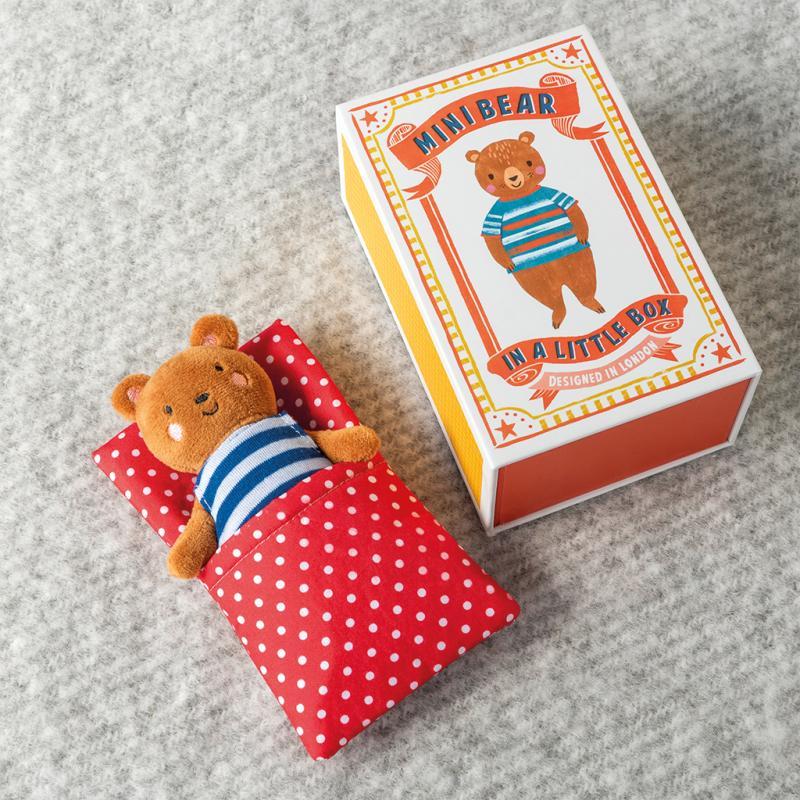 rex london Mini Bear in a Little Box - soft toy