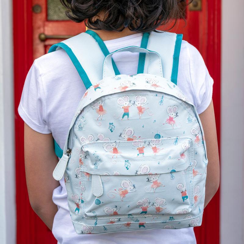 rex london Mini children's backpack - Mouse Ballet