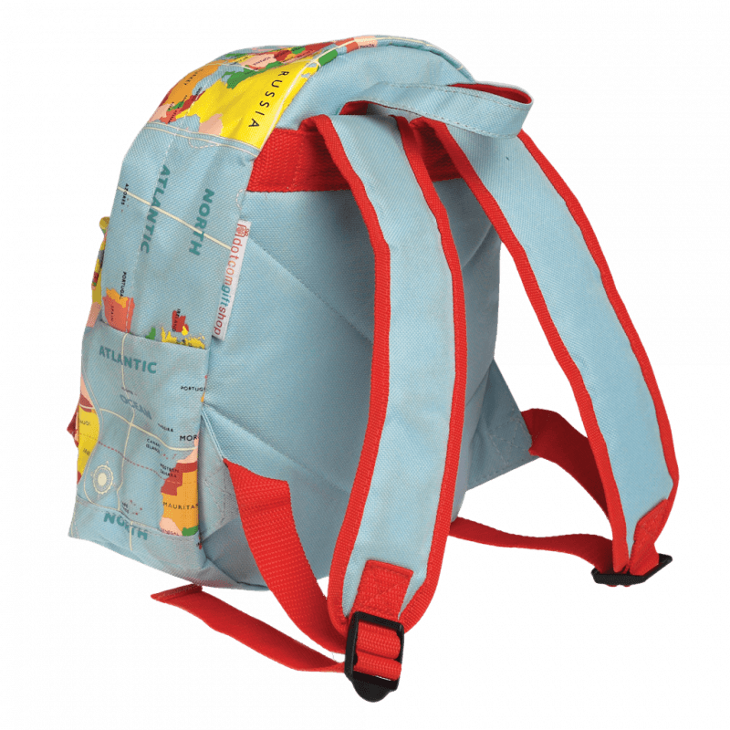 Rex London Mini Children's Backpack - World Map