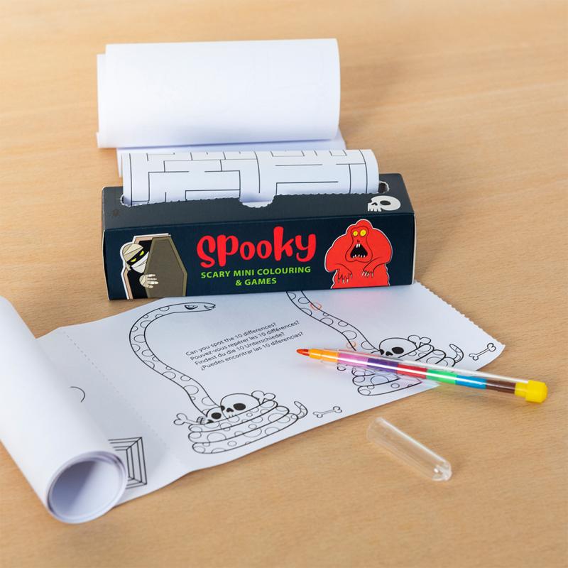 rex london Mini colouring and games - Spooky