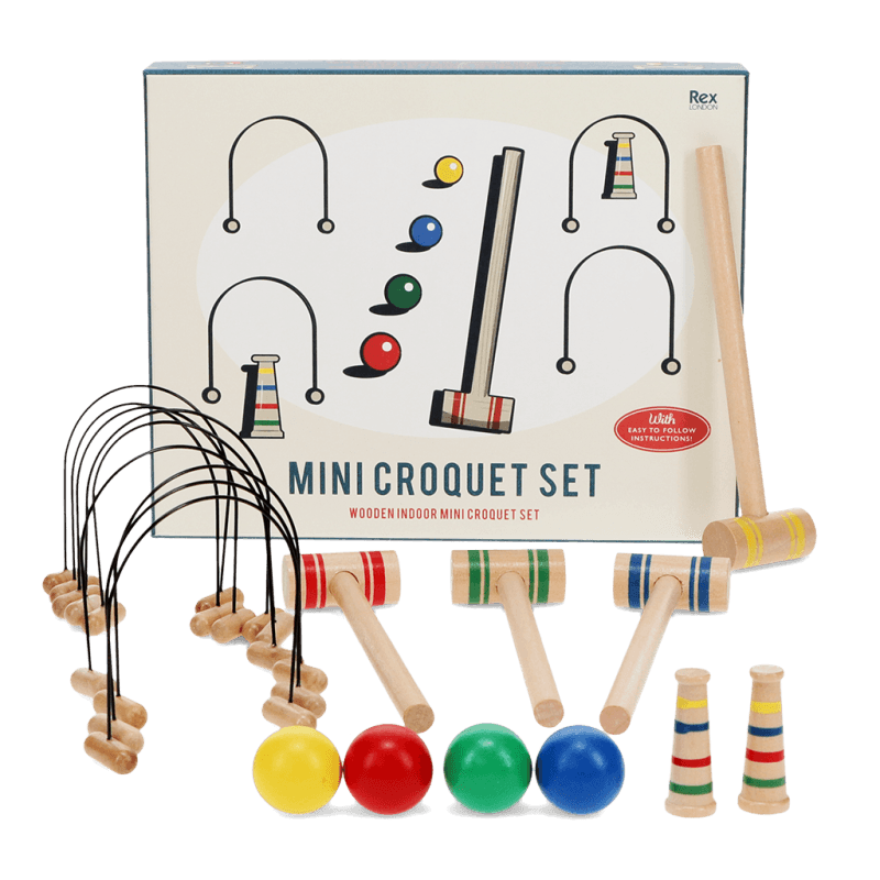 Rex London Mini Croquet Set