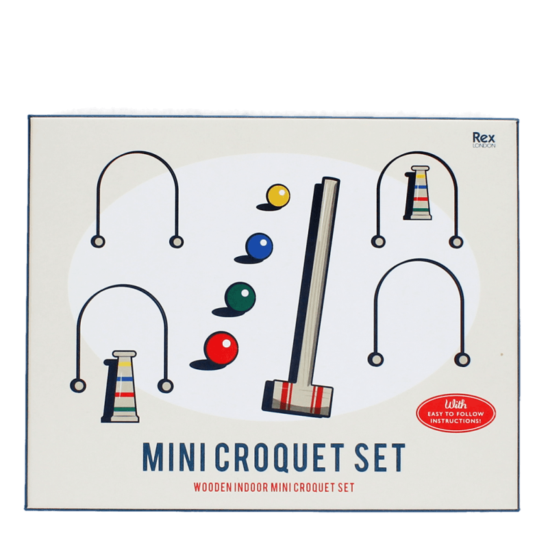 Rex London Mini Croquet Set