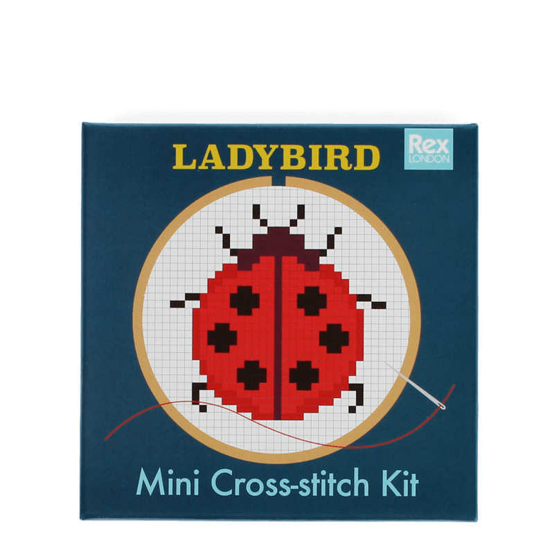 Rex London Mini Cross-stitch Kit - Ladybird