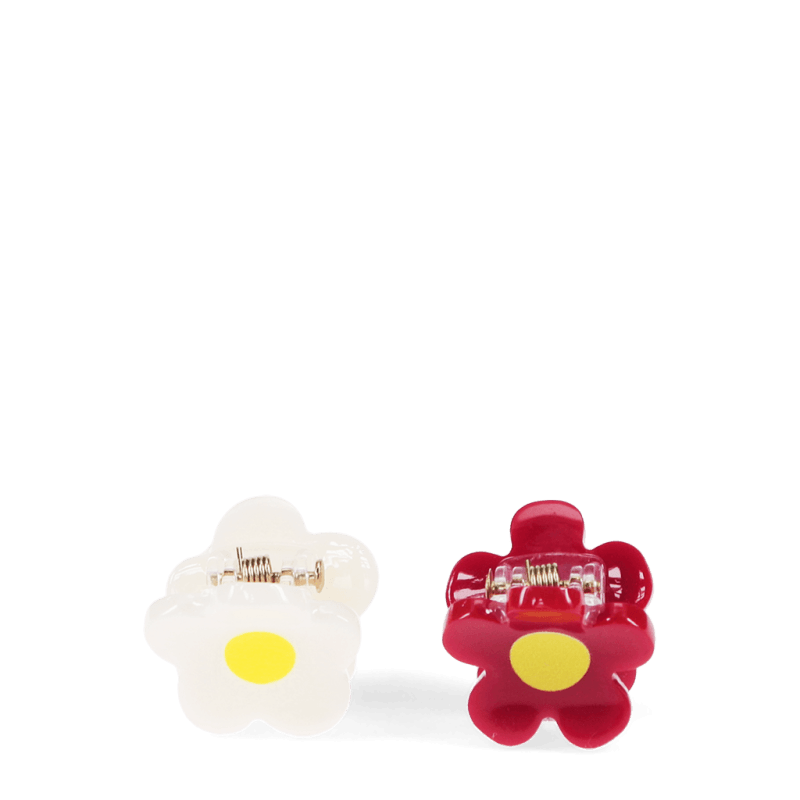 Rex London Mini Hair Claw Clips (set Of 2) - Flowers