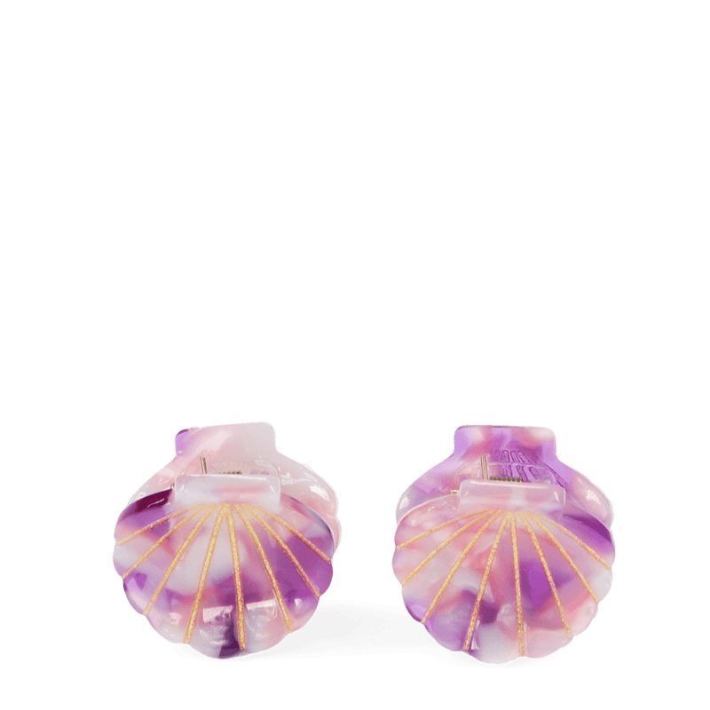 Rex London Mini Hair Claw Clips (set Of 2) - Seashells