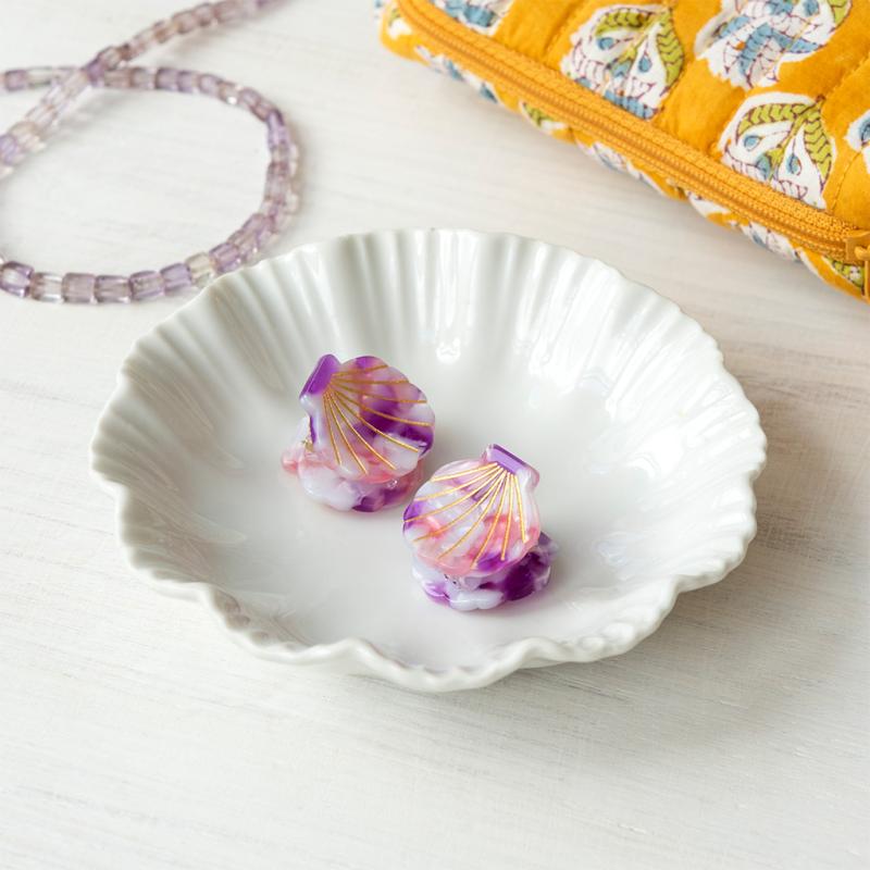 rex london Mini hair claw clips (set of 2) - Seashells