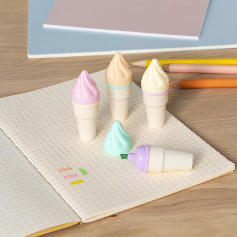 rex london Mini highlighters (set of 4) - Ice cream