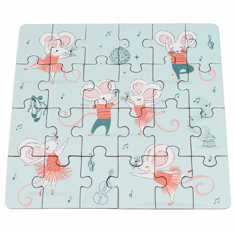 Rex London Mini Jigsaw Puzzle - Mouse Ballet
