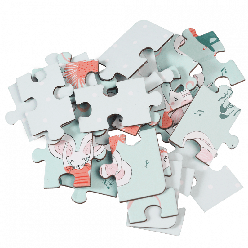 Rex London Mini Jigsaw Puzzle - Mouse Ballet